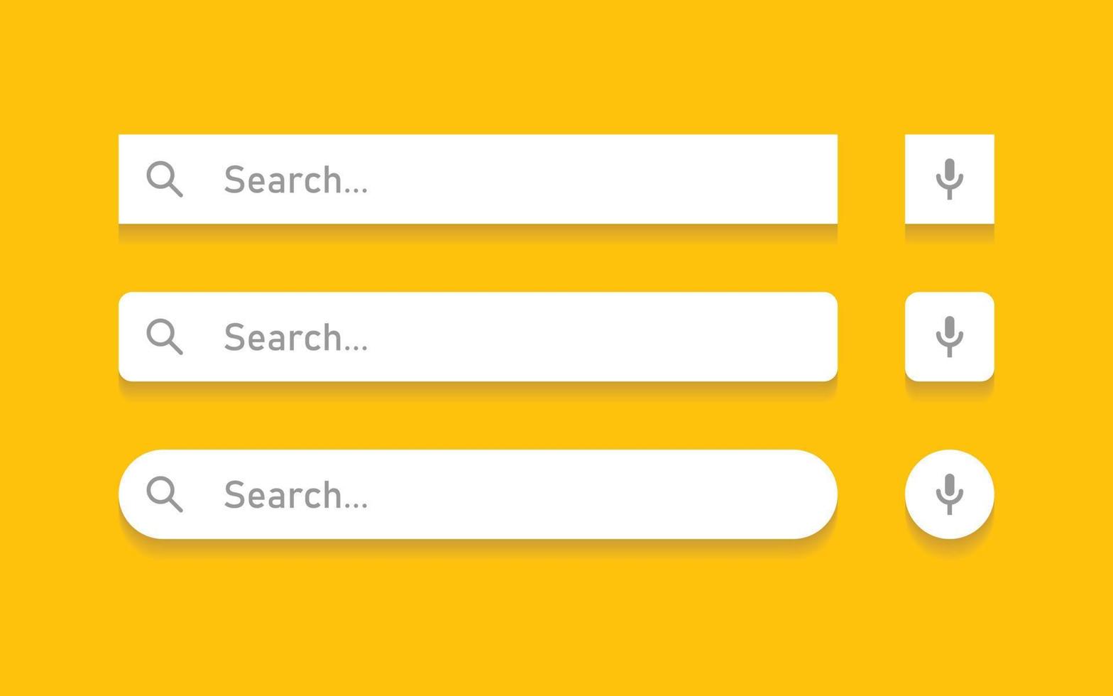 Search bar in flat style. Website address vector illustration on isolated background. Internet link sign business concept.