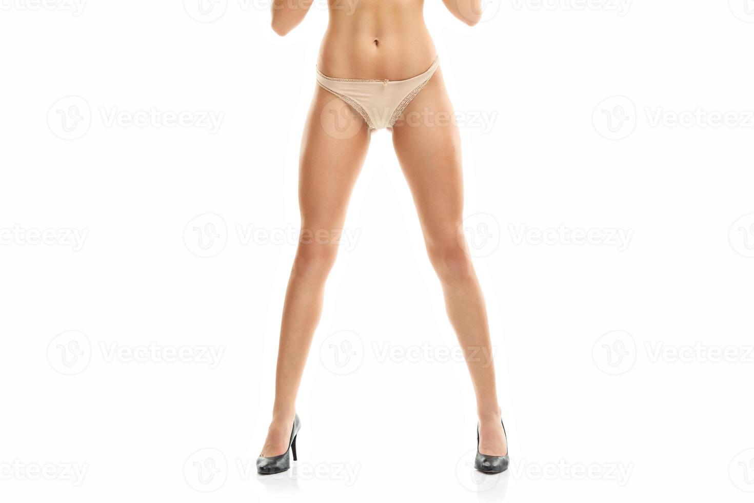 Close up photo of sexy woman panties