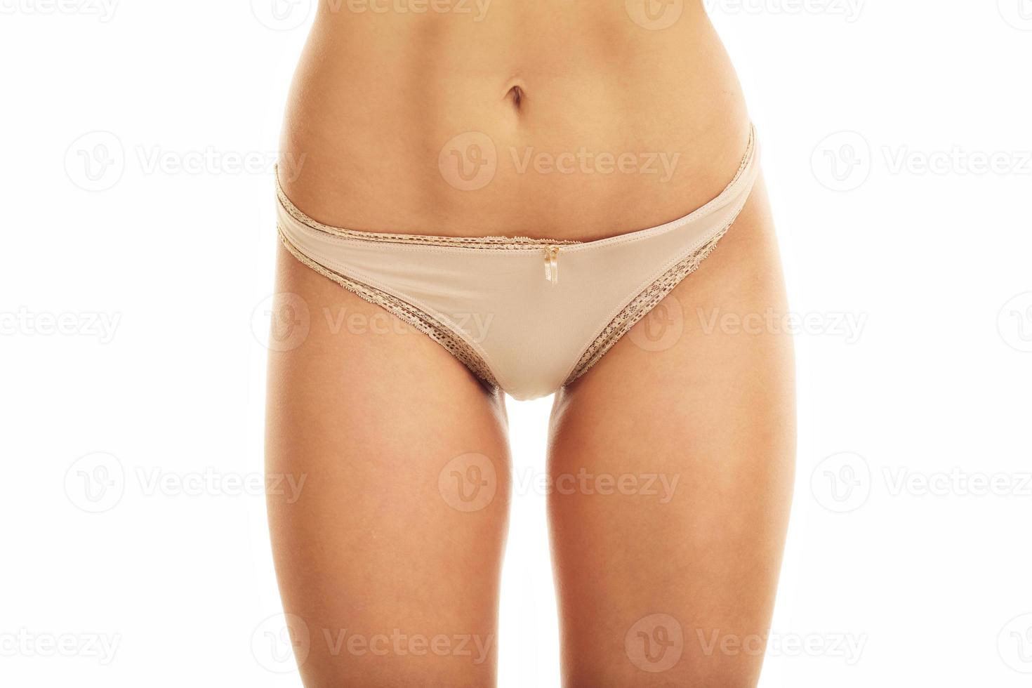 Close up photo of sexy woman panties