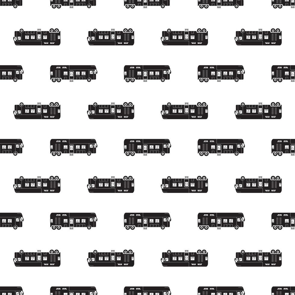 Luxury motorhome pattern seamless vector