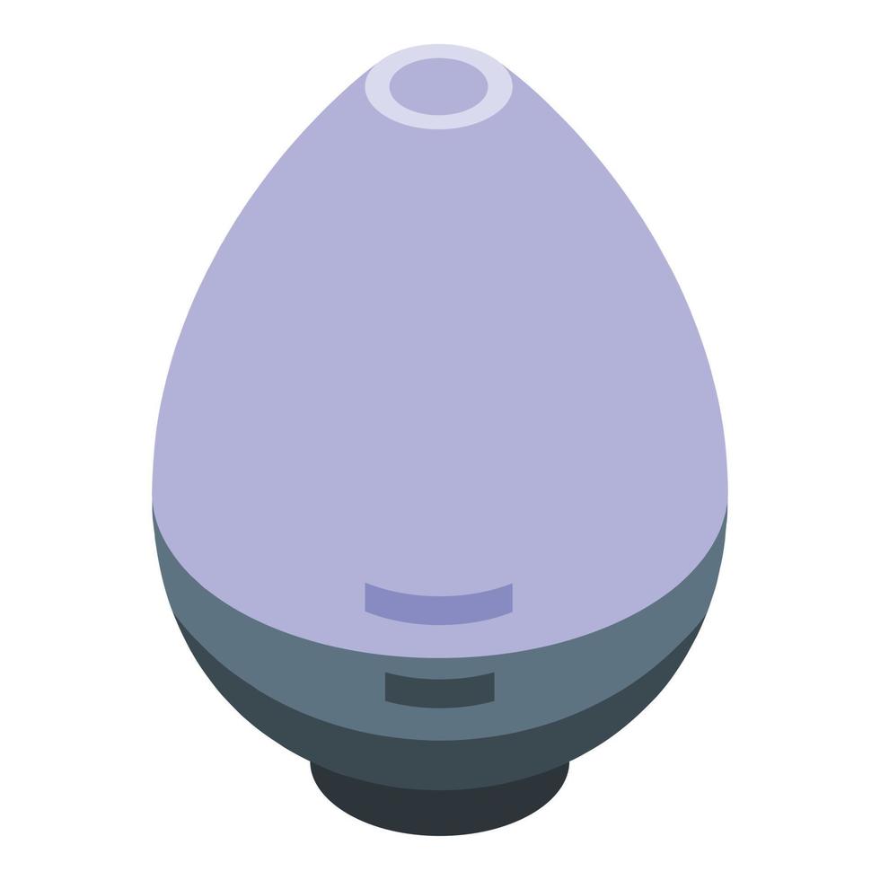 Aromatherapy diffuser icon, isometric style vector