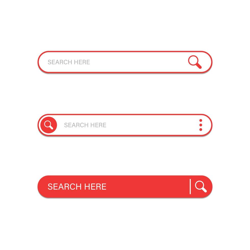 Search bar in flat style. Website address vector illustration on isolated background. Internet link sign business concept.