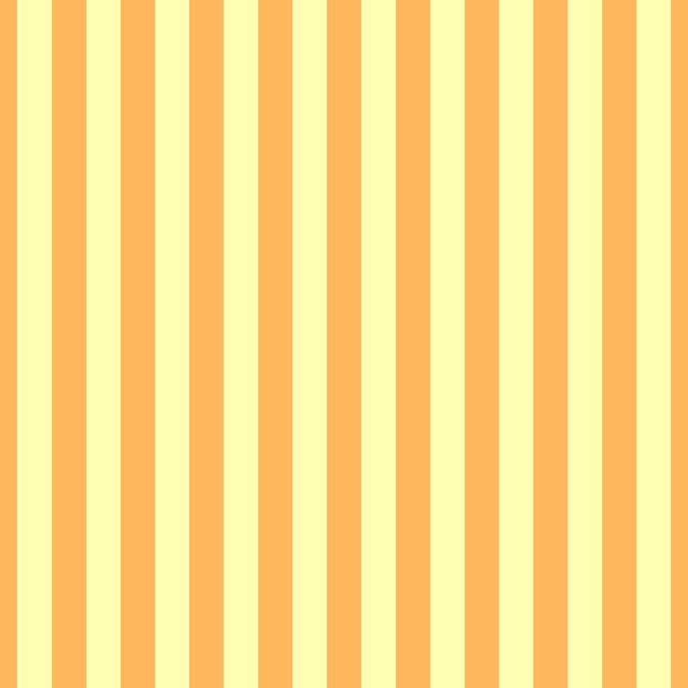 Orange vertical stripes on the yellow background. Seamless vector pattern