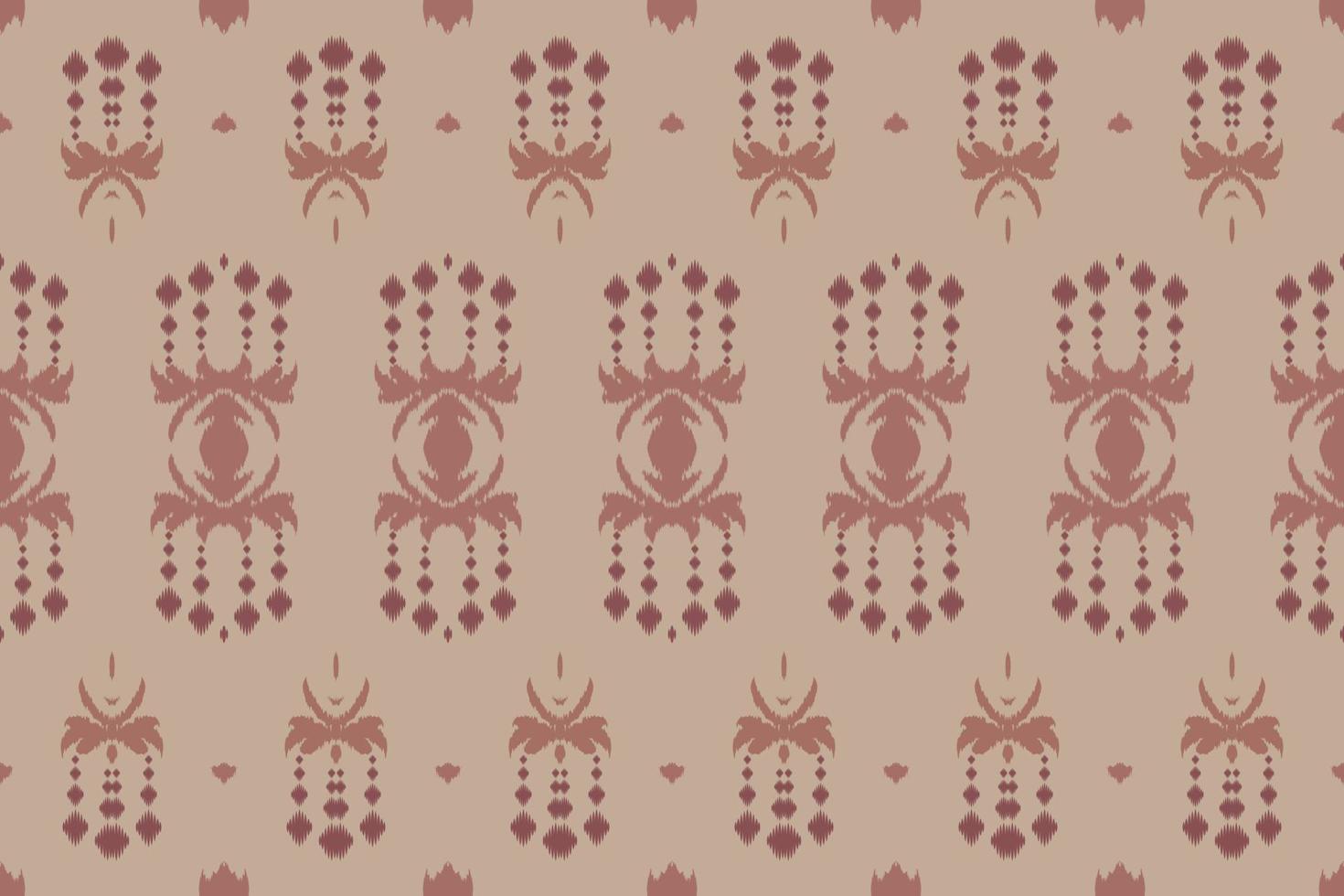 Ethnic ikat print batik textile seamless pattern digital vector design for Print saree Kurti Borneo Fabric border brush symbols swatches cotton