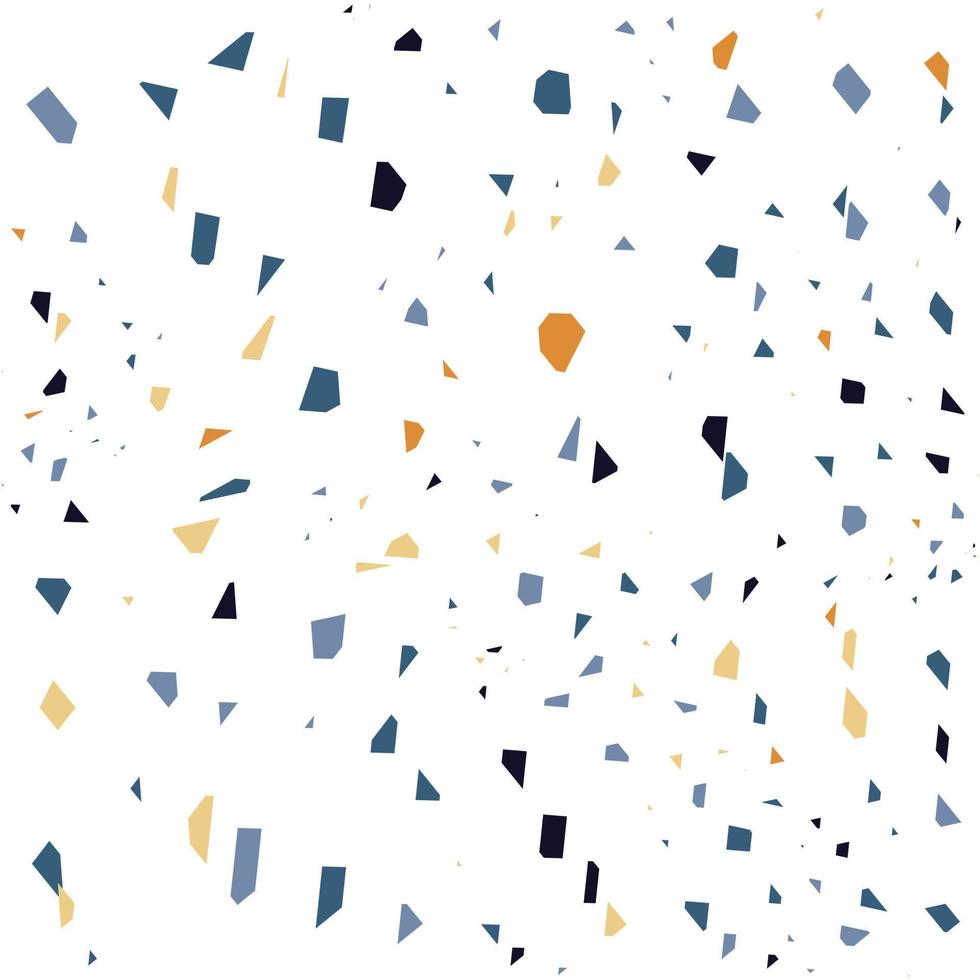 vector de patrón de terrazo con rocas de mármol de colores. fondo de material interior clásico de piedra de mosaico. papel tapiz de moda para proyectos textiles o fondo web.