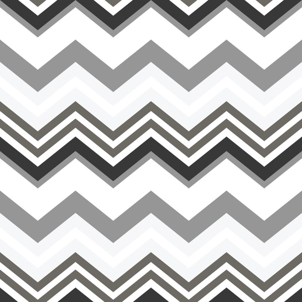 Retro Zigzag chevron pattern digital art print fabric design pattern