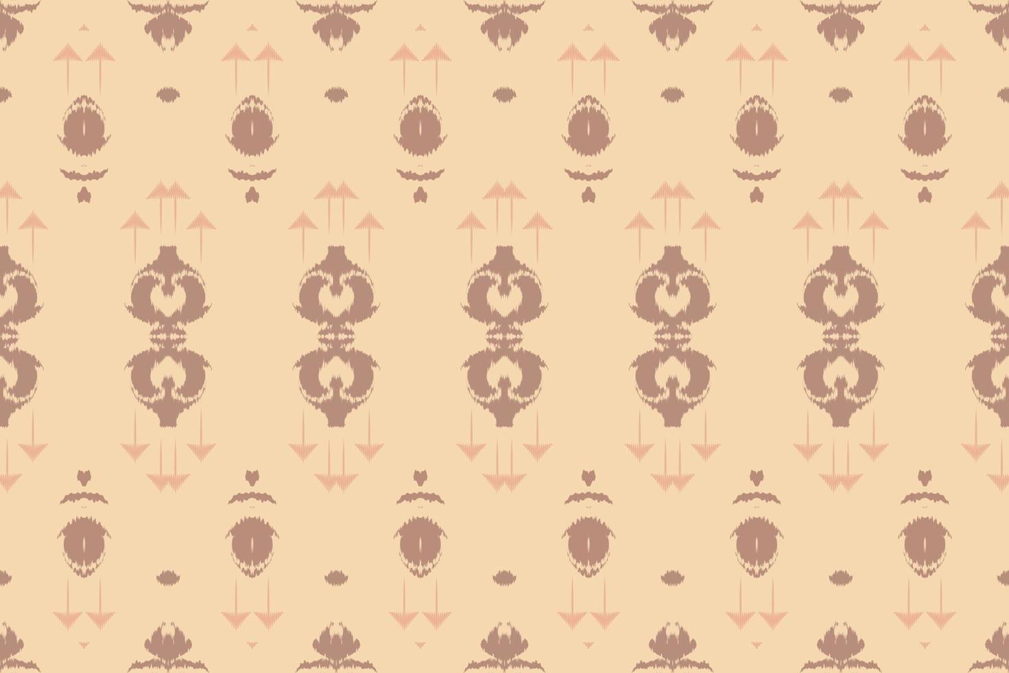Ethnic ikat frame batik textile seamless pattern digital vector design for Print saree Kurti Borneo Fabric border brush symbols swatches designer