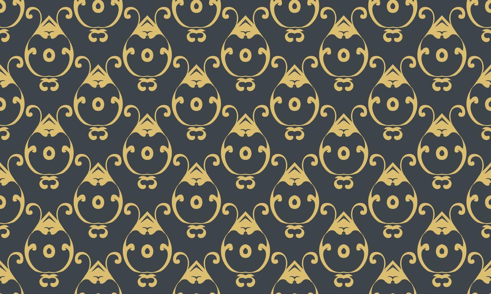 Damask Fleur de Lis wallpaper vector seamless pattern wallpaper Fleur de Lis pattern Scandinavian batik Digital texture Design for print printable fabric saree border.