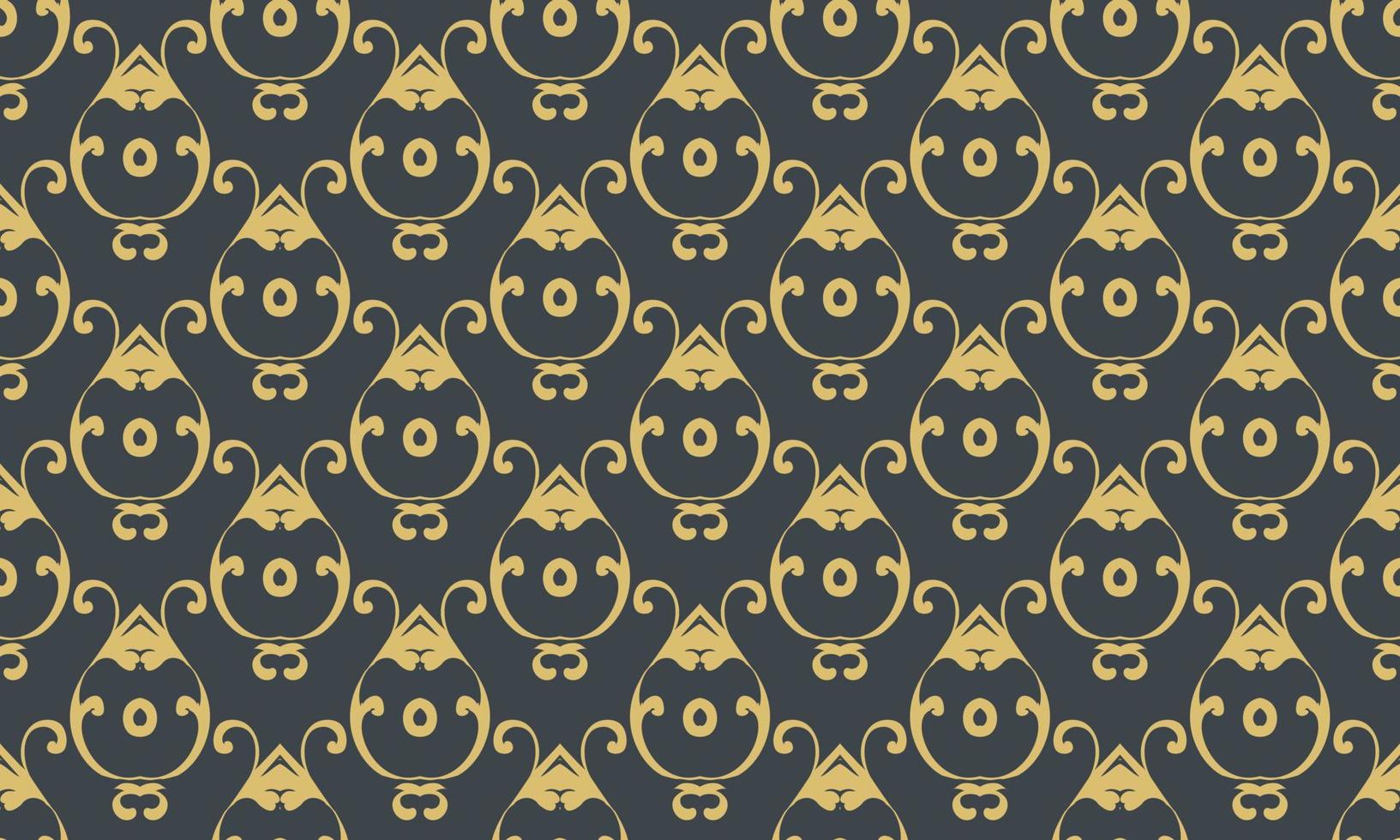 Damask Fleur de Lis wallpaper vector seamless pattern wallpaper Fleur de Lis pattern Scandinavian batik Digital texture Design for print printable fabric saree border.