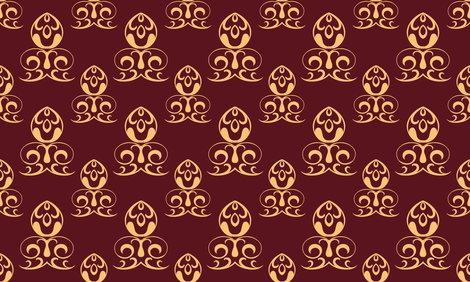 Damask fleur de lis patrón sin costuras vector fondo papel tapiz patrón de fleur de lis diseño de textura digital escandinavo para imprimir borde de sari de tela imprimible.