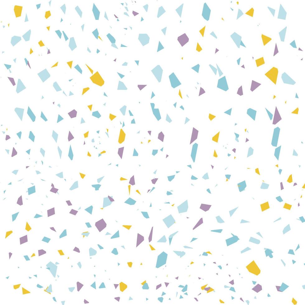 terrazzo pattern rug Terrazo flooring seamless surface pattern on a white background vector