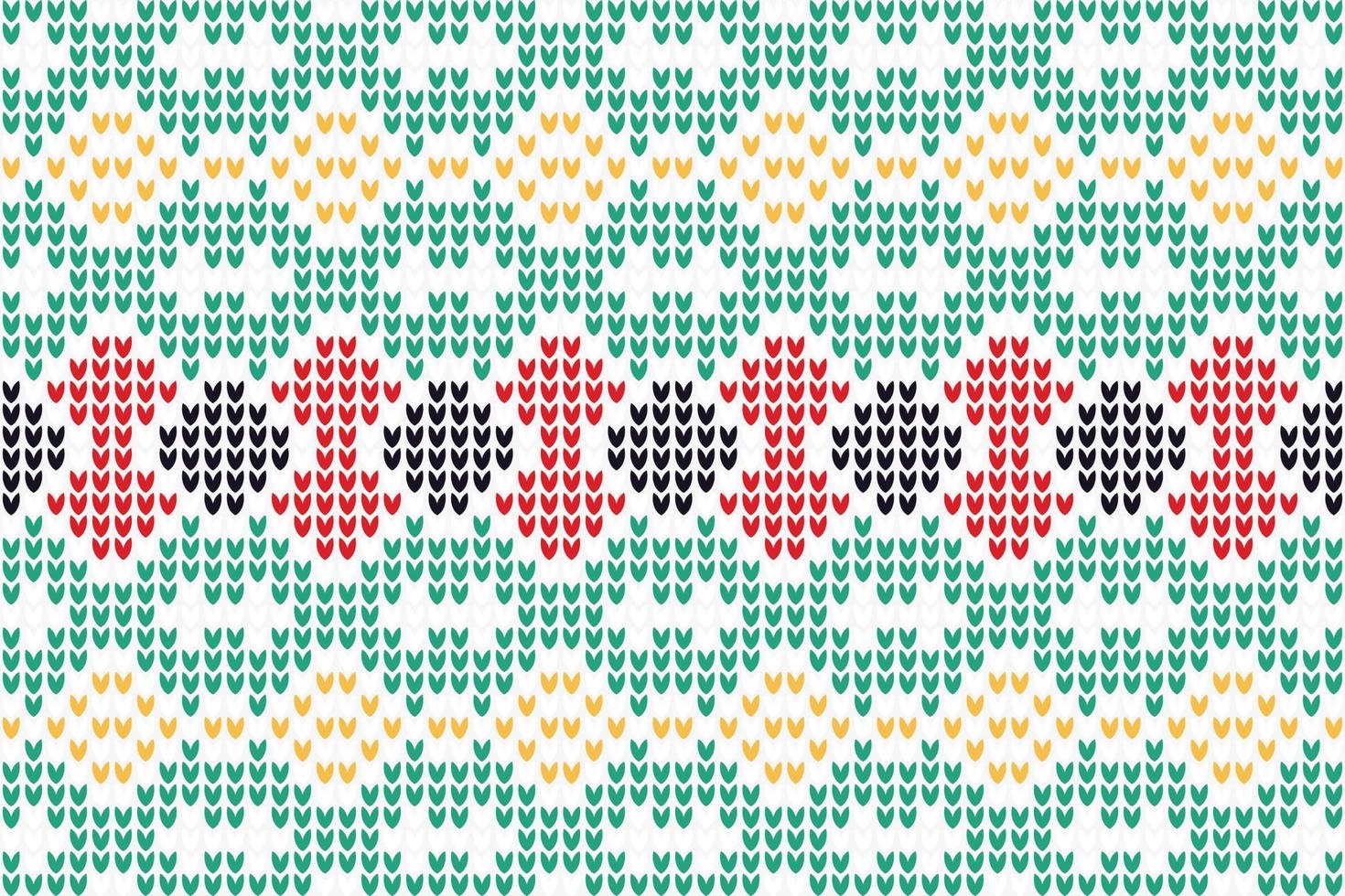 crocheted knitted fabric as background. vector