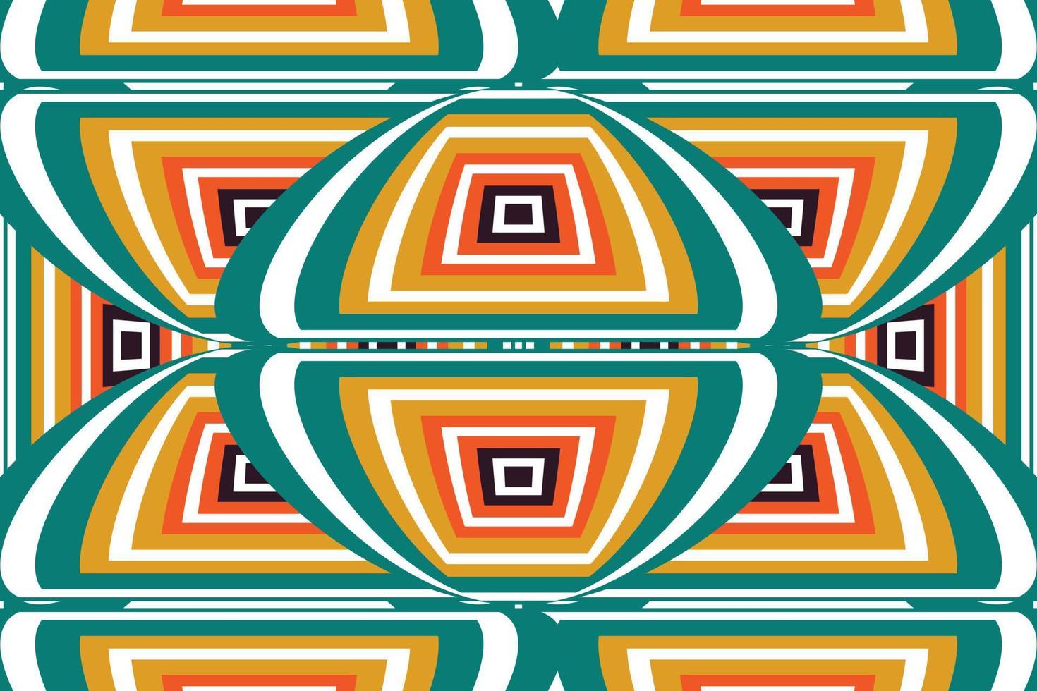 Kente Cloth Print Traditional ethnic oriental design for the background