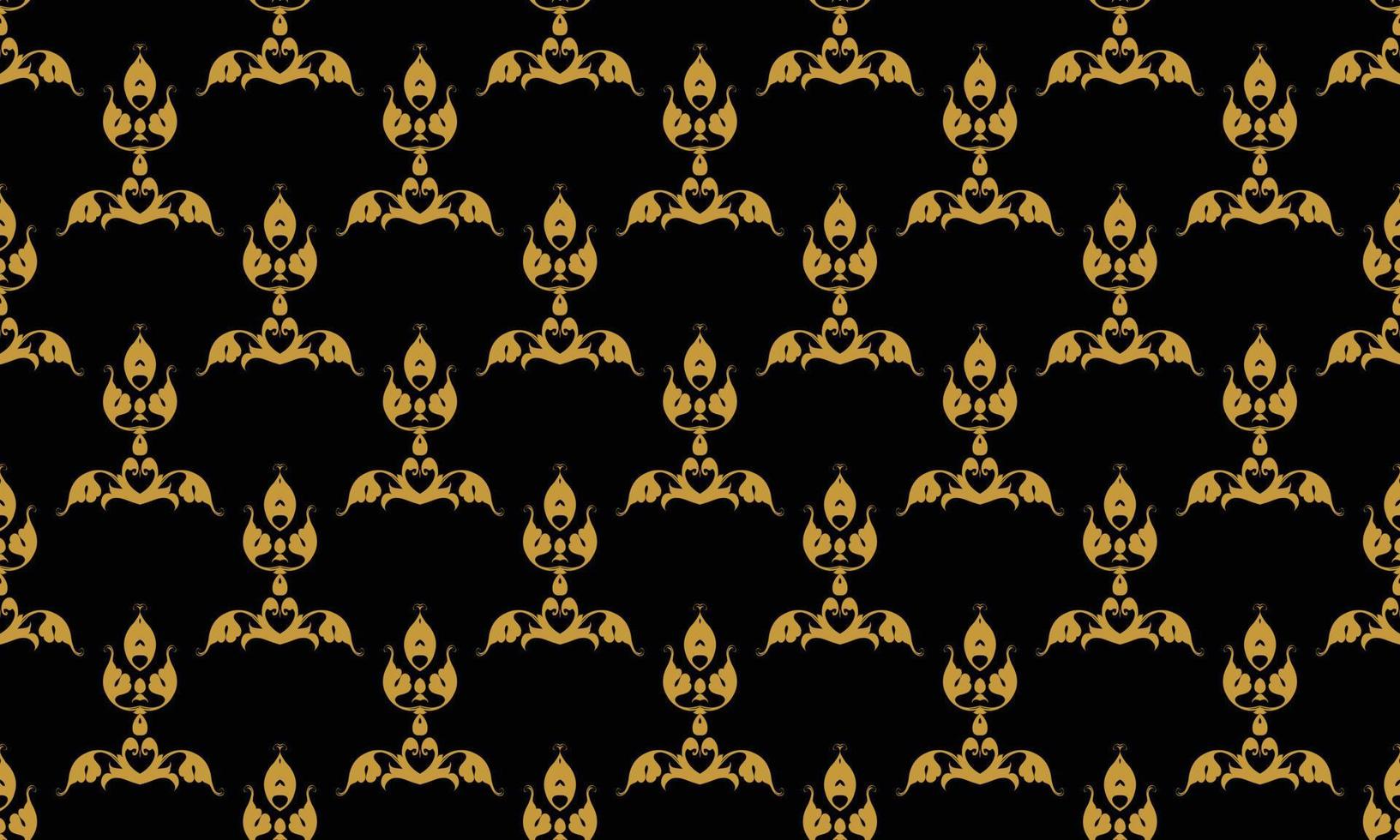 Damask Fleur de Lis pattern wallpaper vector seamless background Fleur de Lis pattern Scandinavian batik Digital texture Design for print printable fabric saree border.
