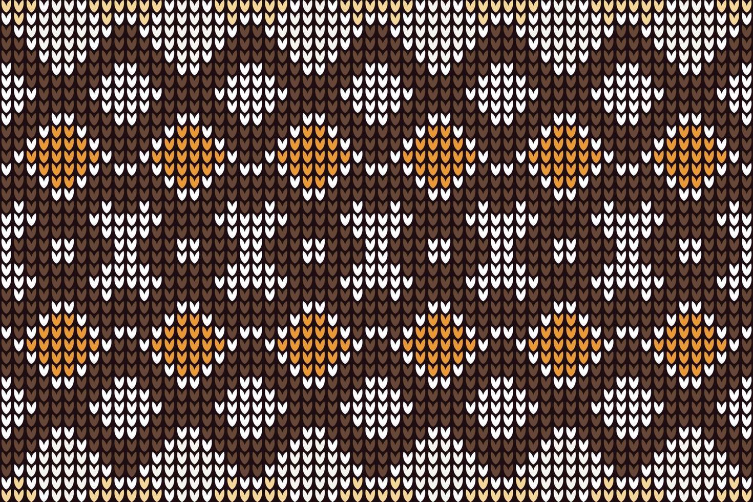 knitting pattern fair isle pattern background for fashion textiles, knitwear and graphics. vector