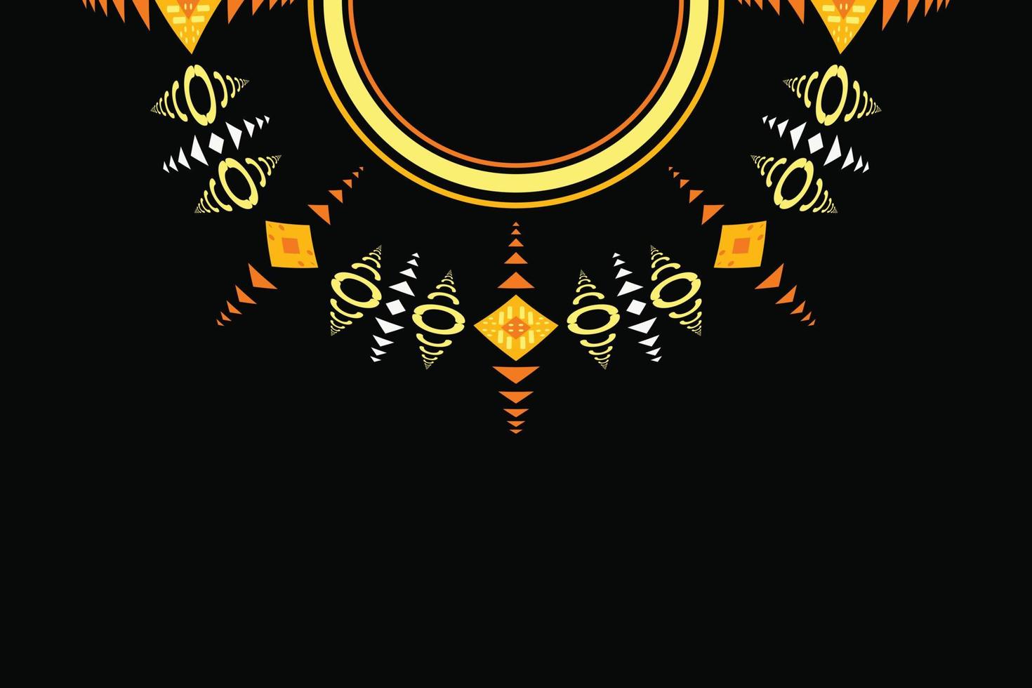 Kurti Neck Design Vector Motif Floral necklace embroidery digital, and textile print on fabric saree.