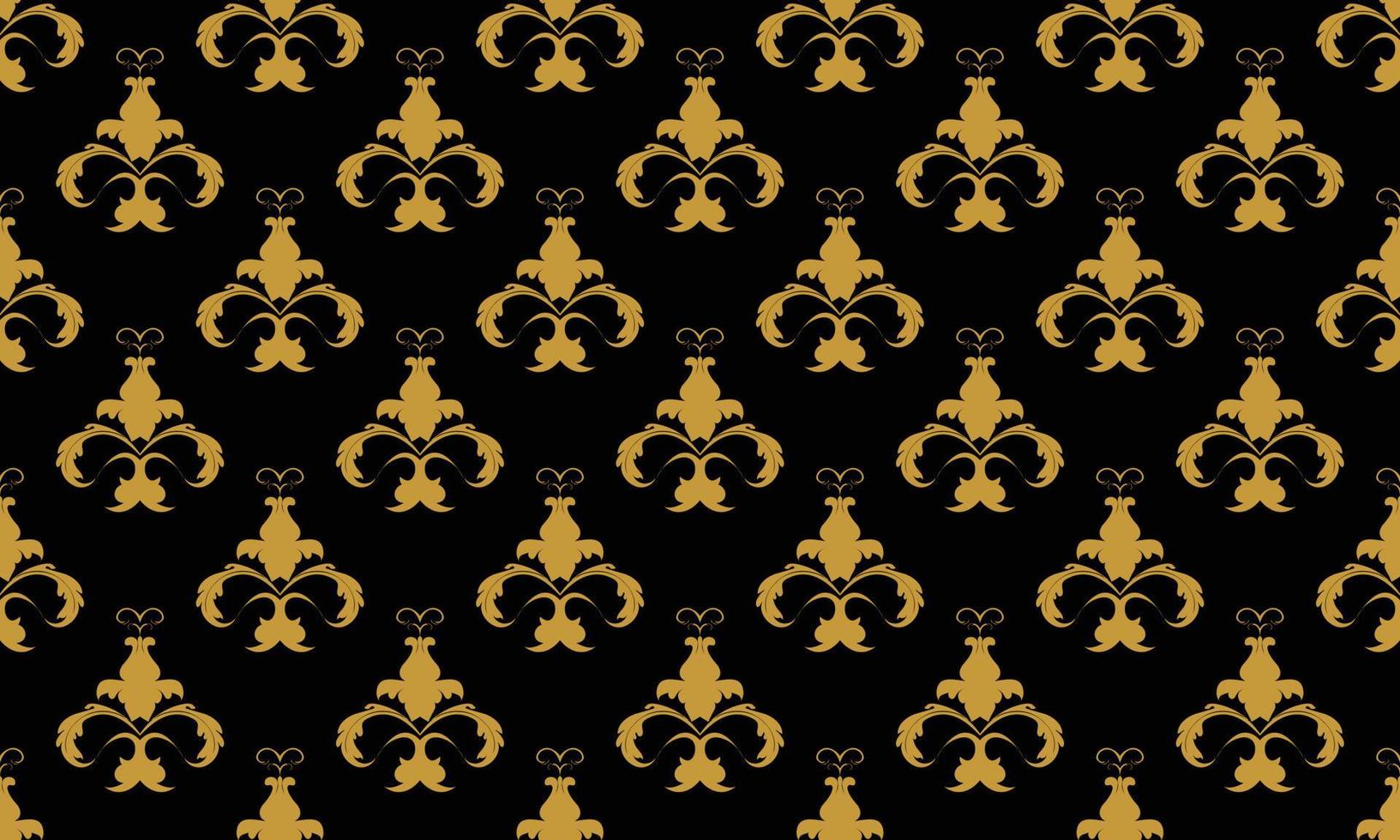 patrón de flor de lis de damasco papel tapiz de fondo sin costuras patrón de flor de lis diseño de textura digital batik escandinavo para imprimir borde de sari de tela imprimible. vector