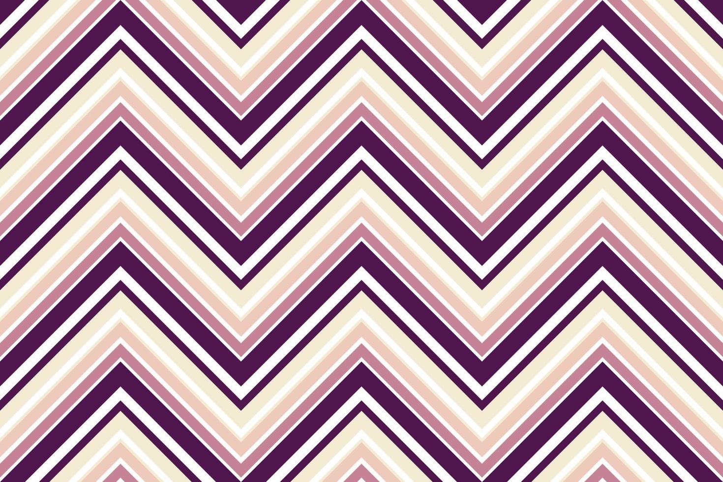 Trendy Zigzag chevron pattern digital art print summer party backdrop design vector