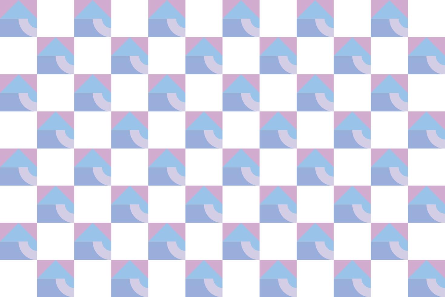 Checkered pattern background is a pattern of modified stripes consisting of crossed horizontal and vertical lines which form squares. vector