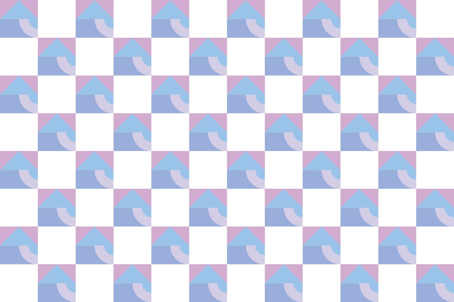 Checkered pattern background is a pattern of modified stripes consisting of crossed horizontal and vertical lines which form squares. vector