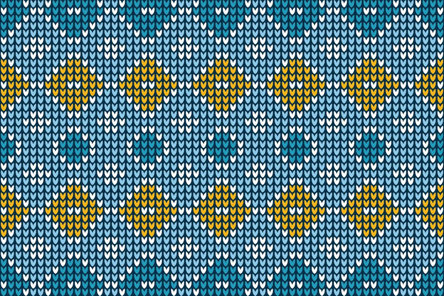 knit sweater illustration of knitting seamless background. vector