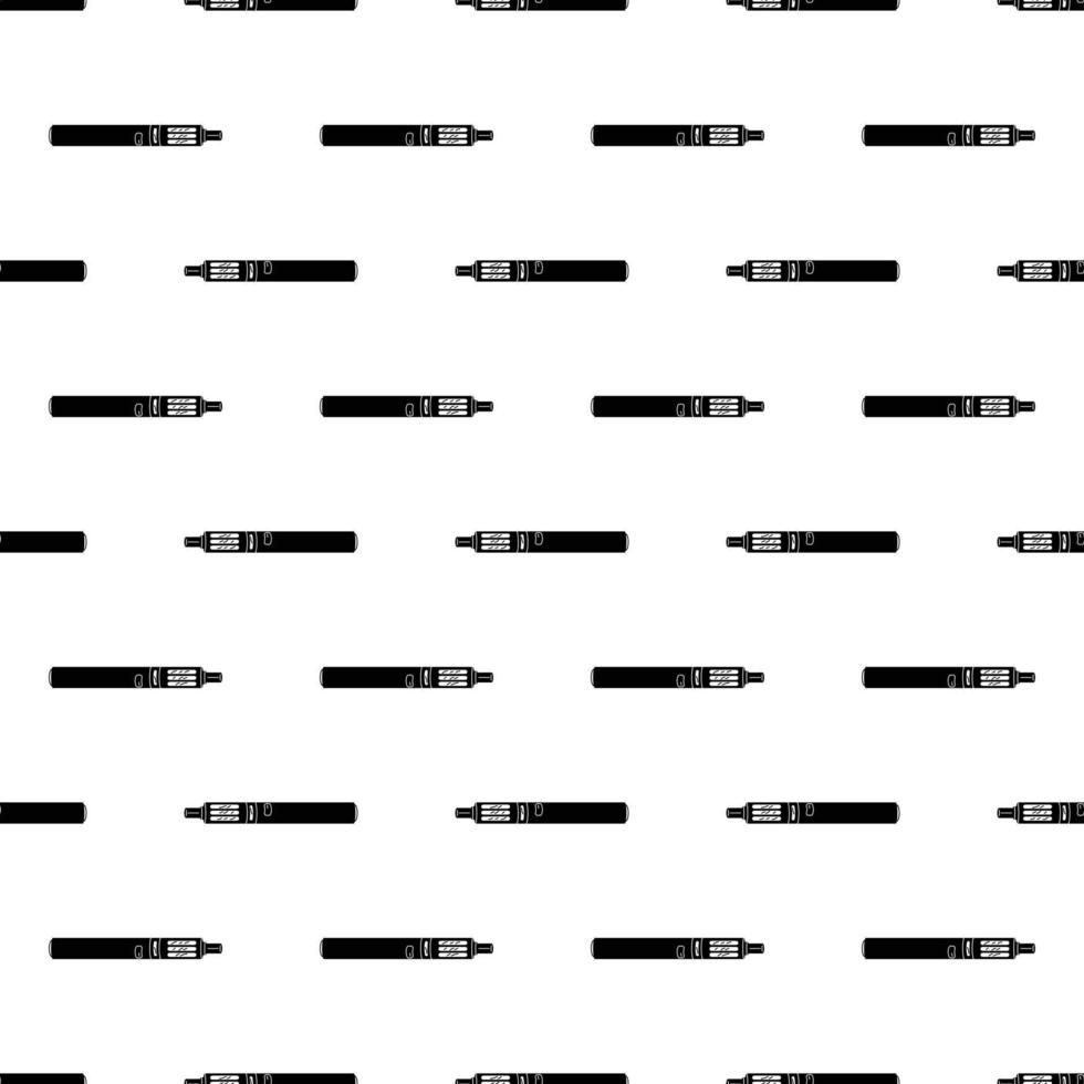 Metal electric cigarette pattern seamless vector