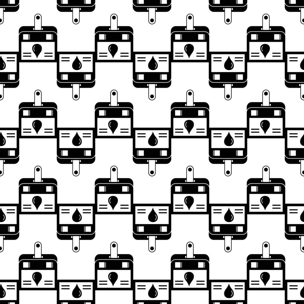 Medical glucometer pattern seamless vector