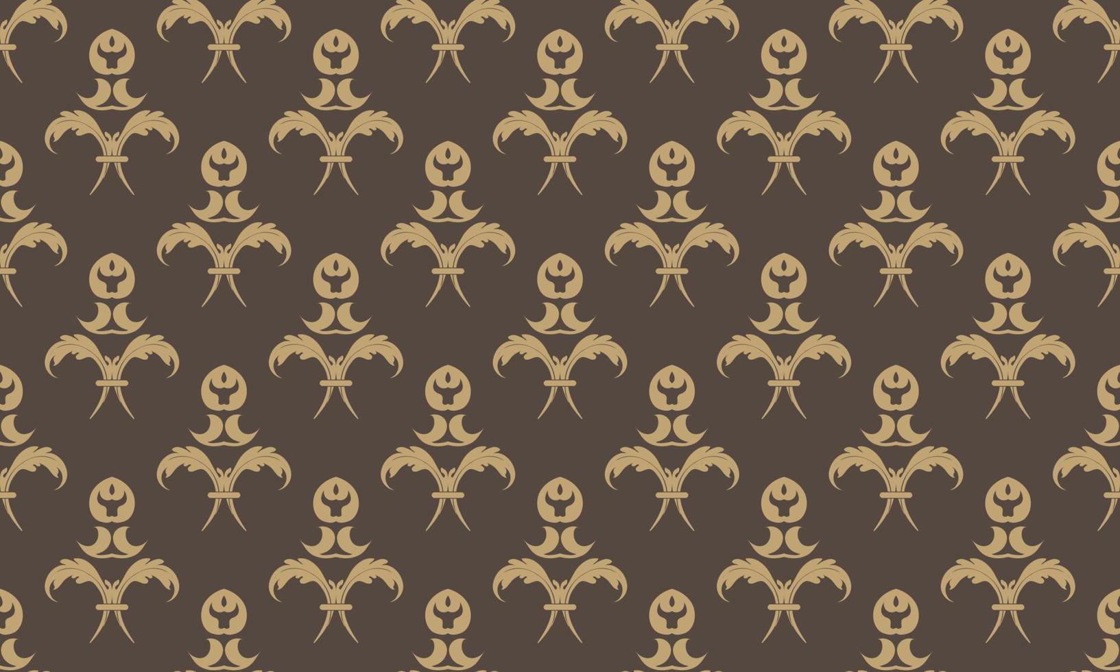 Damask Fleur de Lis pattern vector seamless background wallpaper Fleur de Lis pattern Scandinavian Digital texture Design for print printable fabric saree border.