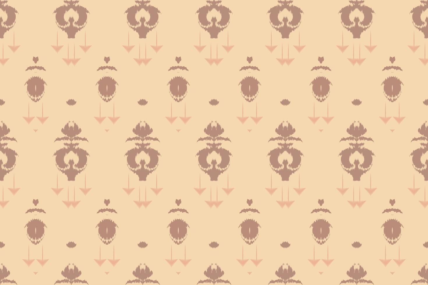 Ikkat or ikat damask batik textile seamless pattern digital vector design for Print saree Kurti Borneo Fabric border brush symbols swatches designer