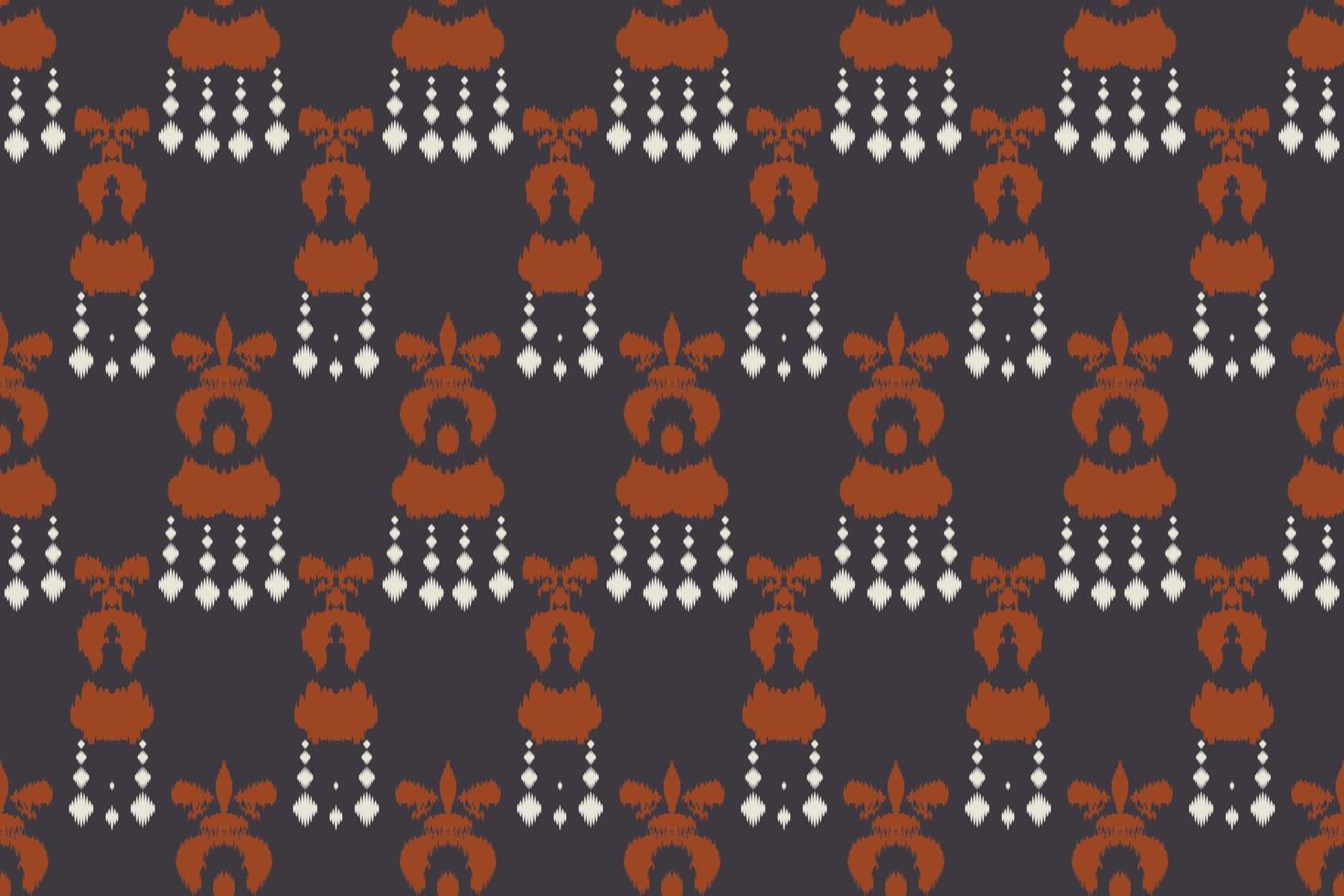 Motif ikat stripe batik textile seamless pattern digital vector design for Print saree Kurti Borneo Fabric border brush symbols swatches designer