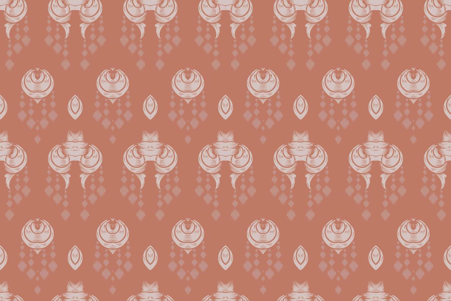 Ikkat or ikat stripe batik textile seamless pattern digital vector design for Print saree Kurti Borneo Fabric border brush symbols swatches designer