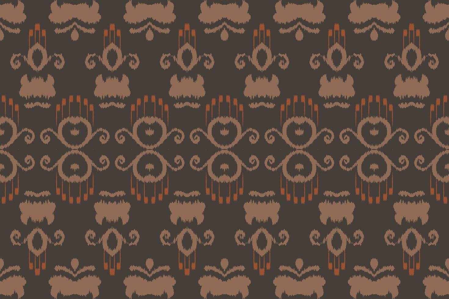 Ikkat or ikat vector batik textile seamless pattern digital vector design for Print saree Kurti Borneo Fabric border brush symbols swatches stylish
