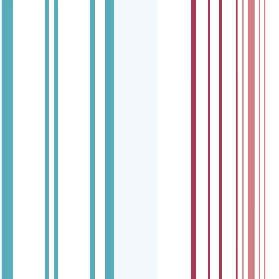 Los patrones de rayas equilibradas de la camisa con patrón de rayas consisten en varias rayas verticales de colores de diferentes tamaños, que a menudo se usan para prendas como trajes, chaquetas, pantalones y faldas. vector