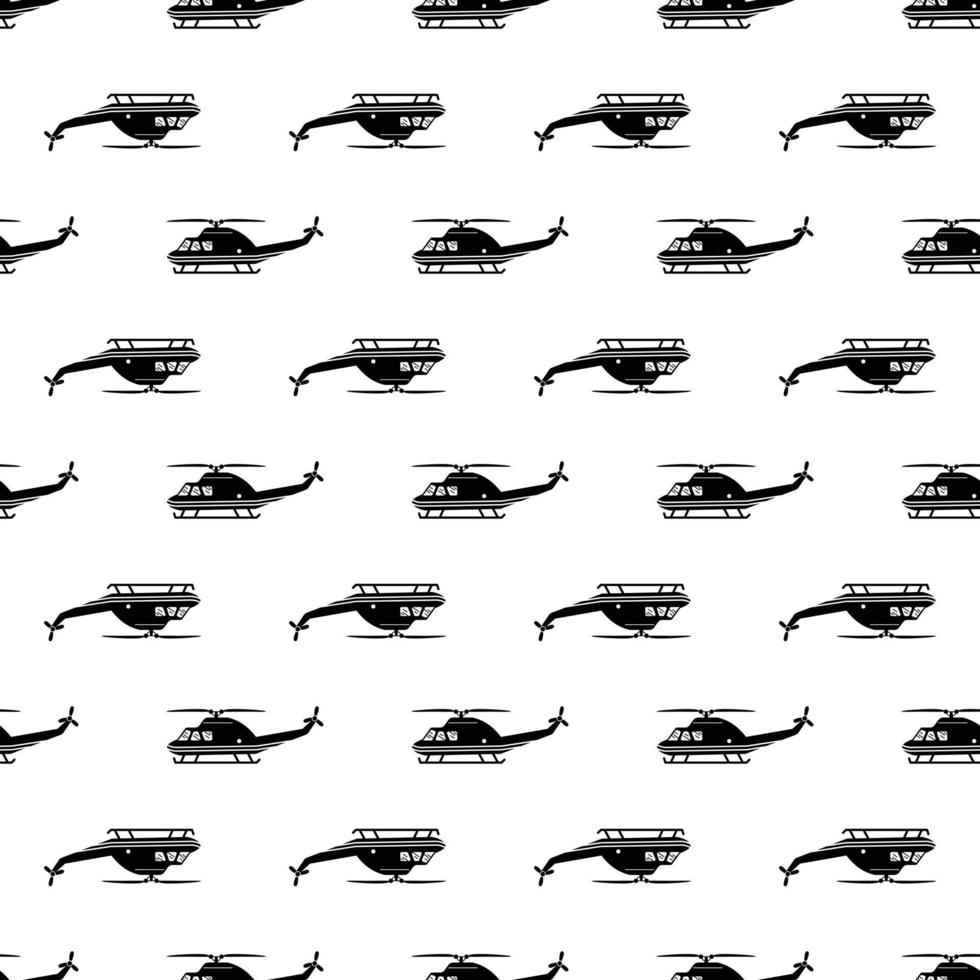 Striped line helicopter pattern seamless vector