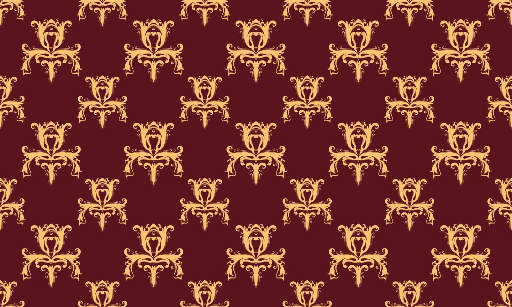 Damask Fleur de Lis pattern background vector seamless wallpaper Fleur de Lis pattern Scandinavian Digital texture Design for print printable fabric saree border.