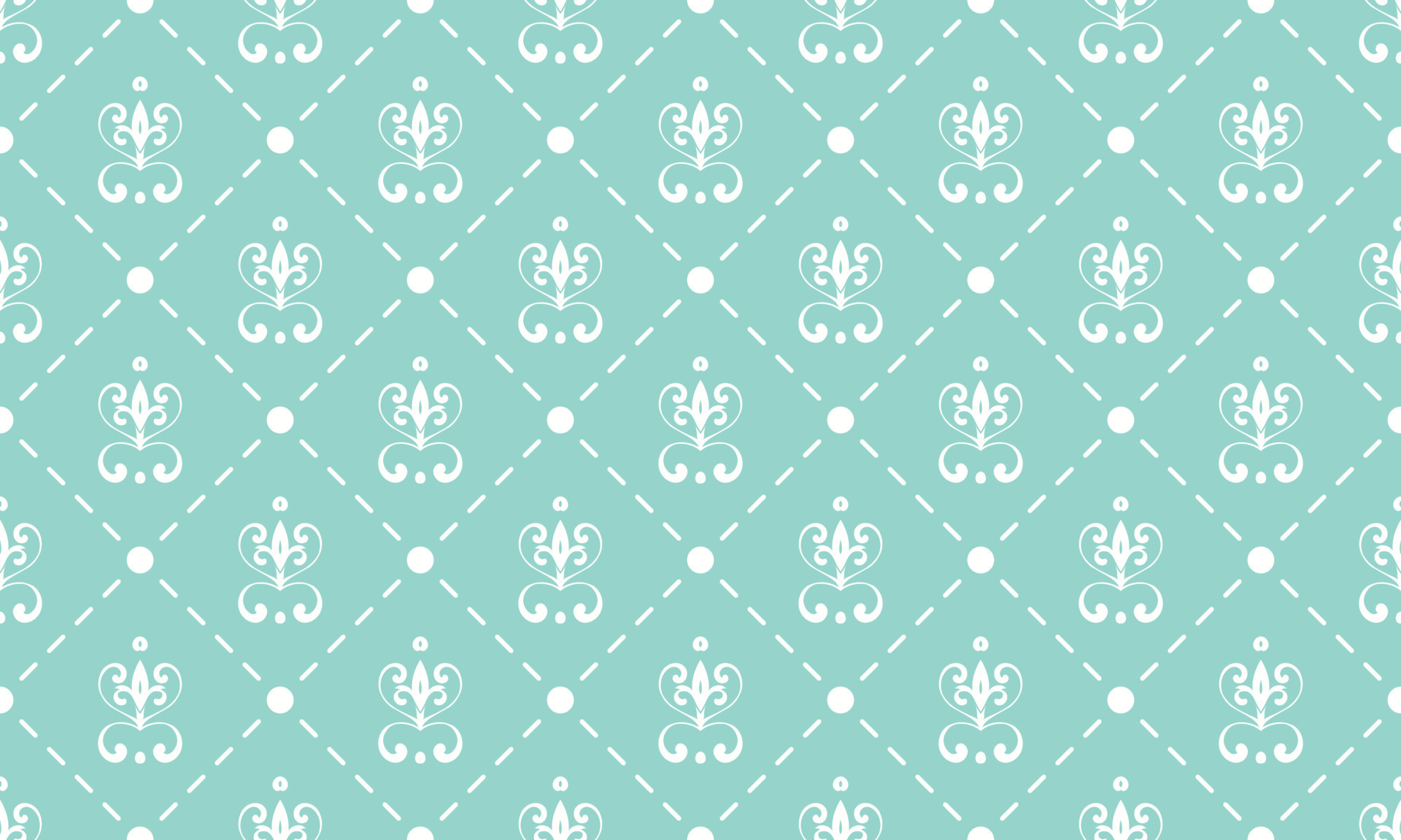 Damask Fleur de Lis pattern meaning vector seamless background