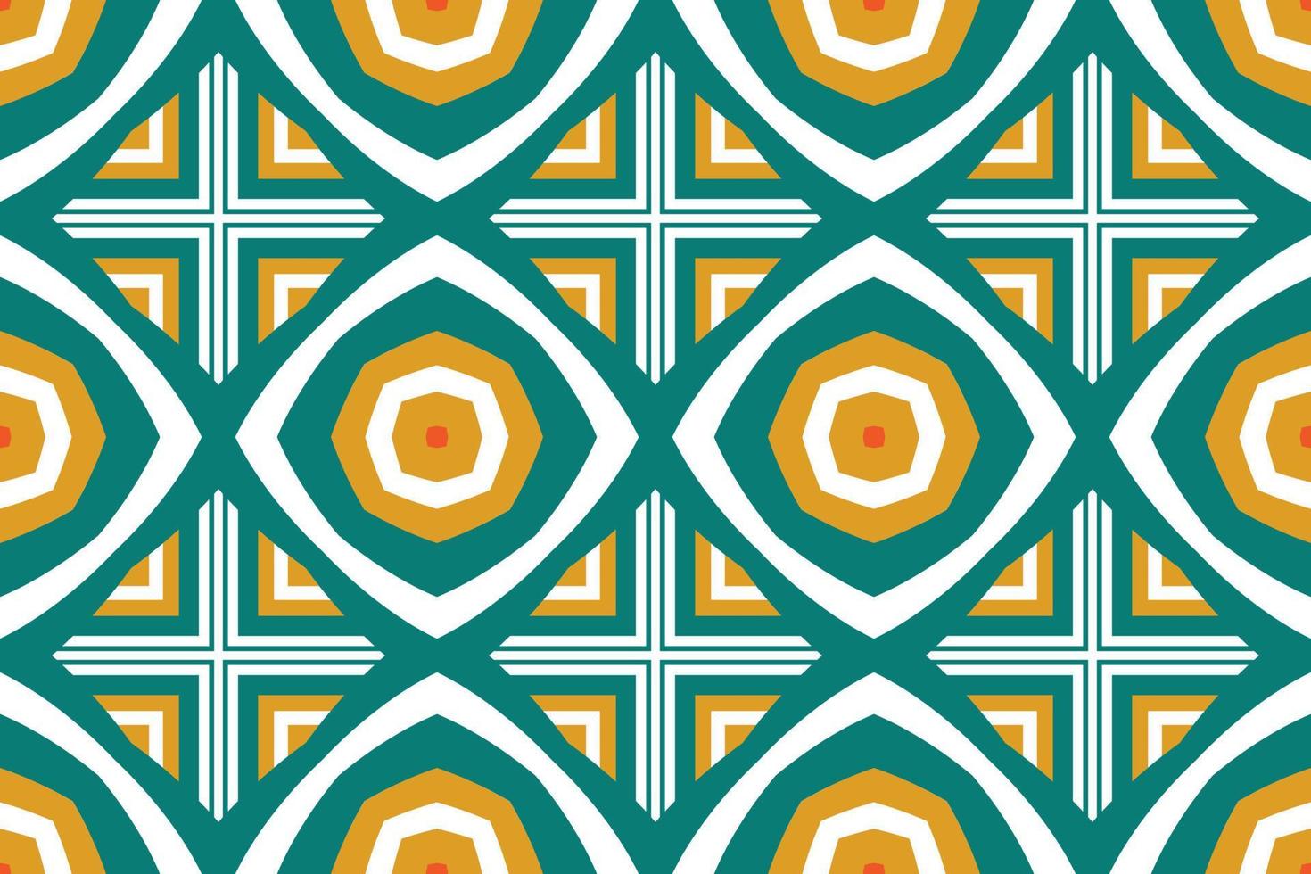 African Kente Cloth Style Vector Seamless Textile Pattern, Tribal