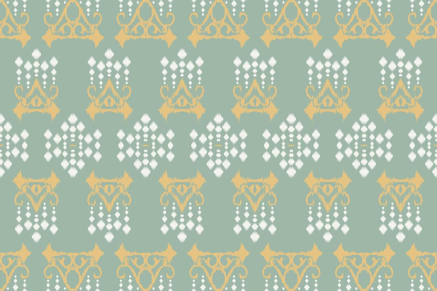 Ethnic ikat designs batik textile seamless pattern digital vector design for Print saree Kurti Borneo Fabric border brush symbols swatches designer