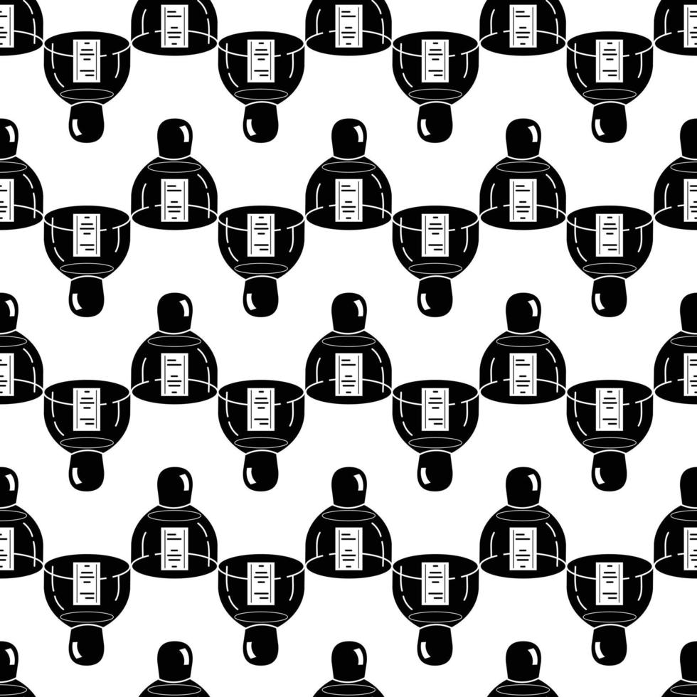 Man perfume bottle pattern seamless vector