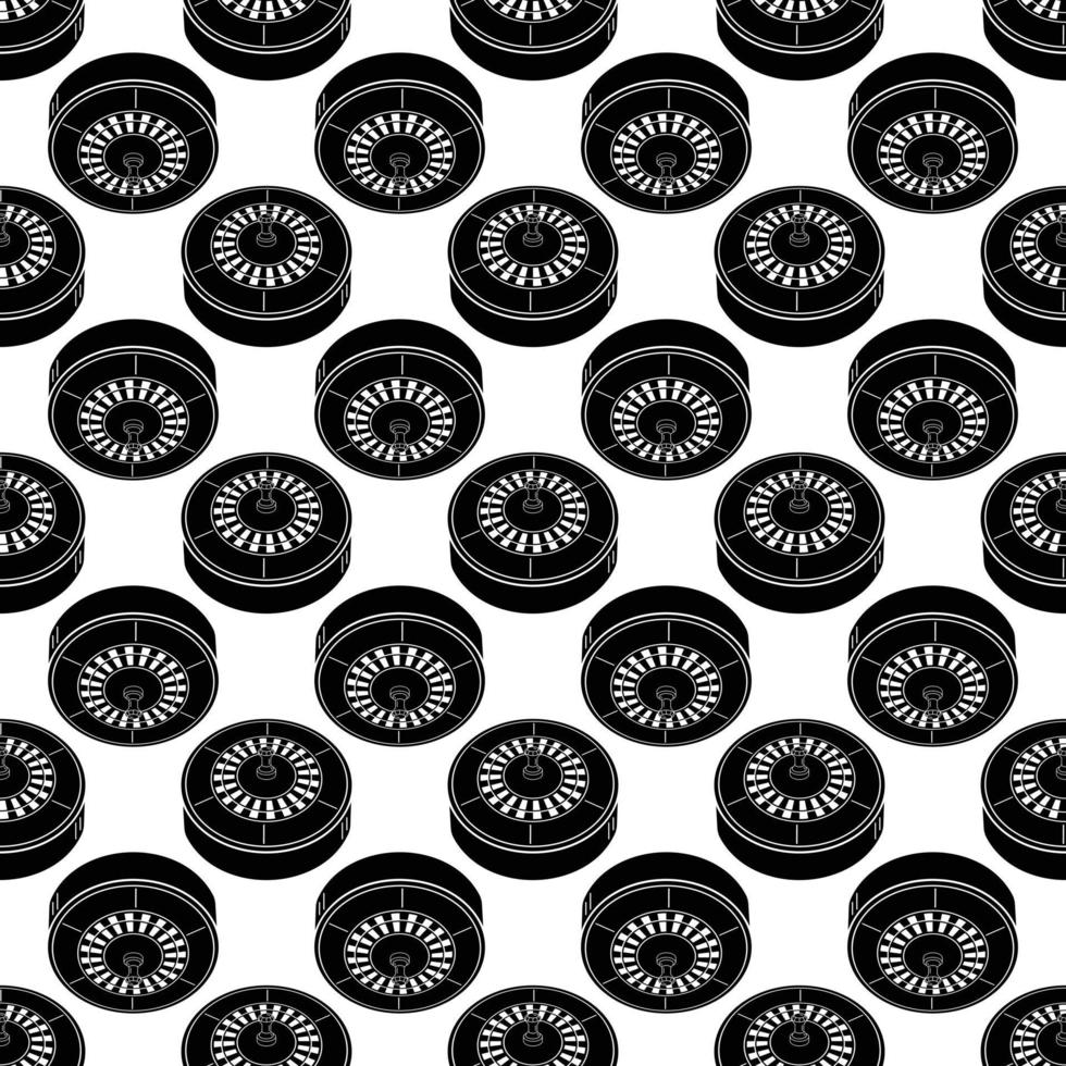 Roulette pattern seamless vector