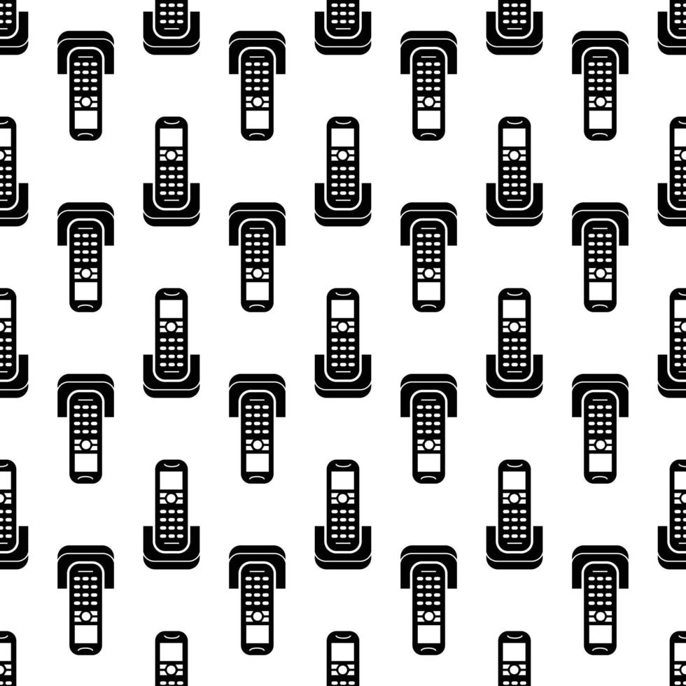 Radiophone pattern seamless vector