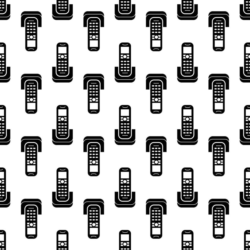 Radiophone pattern seamless vector