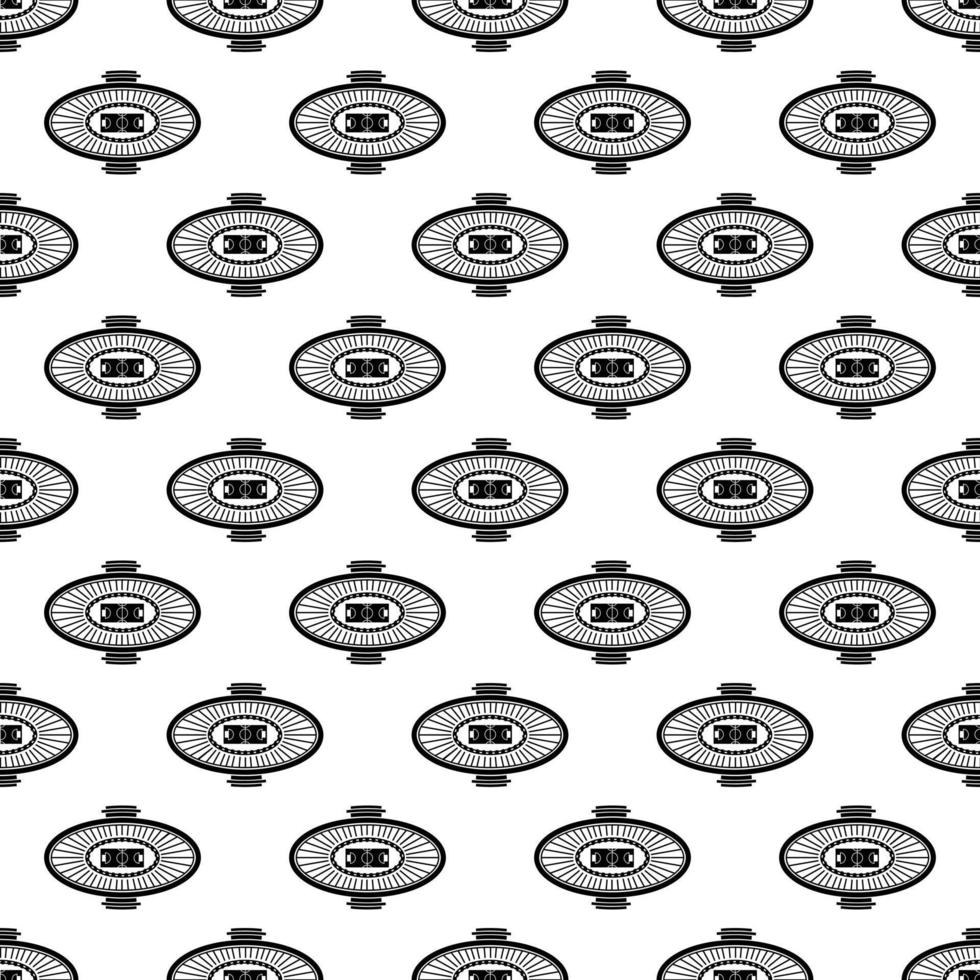 Oval stadium pattern seamless vector