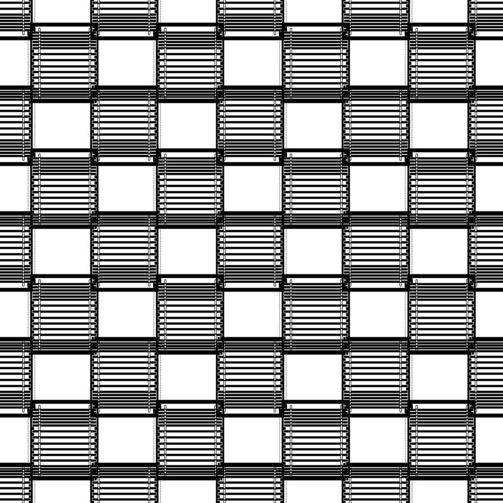 Horizontal jalousie pattern seamless vector