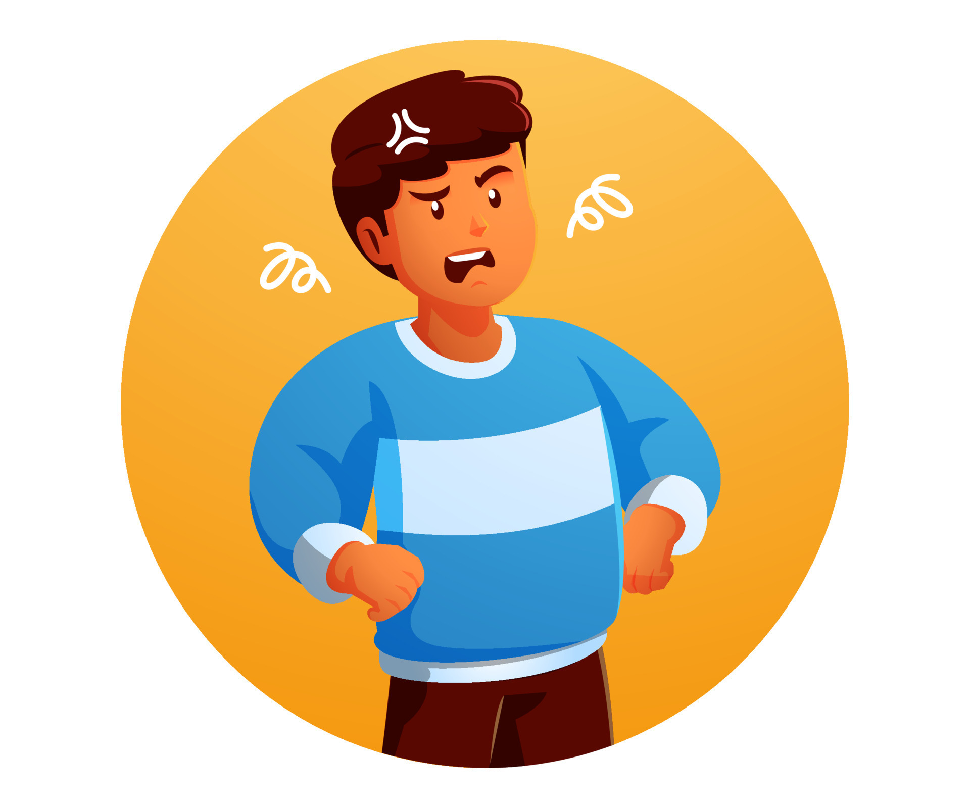 emotional-children-set-angry-and-upset-15880502-vector-art-at-vecteezy