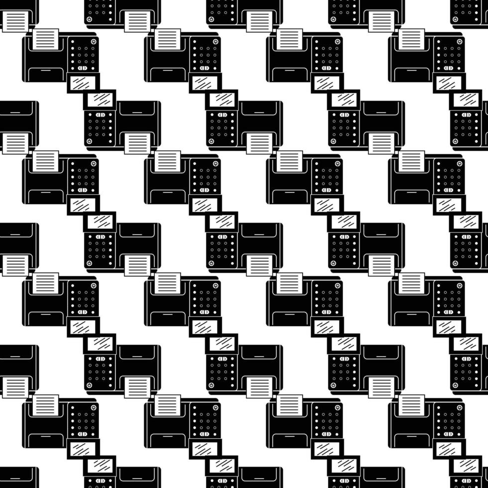Cash machine pattern seamless vector