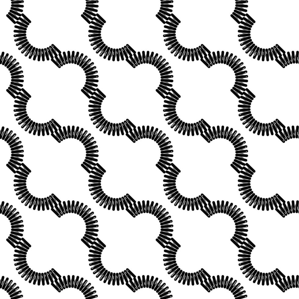Spiral cable pattern seamless vector