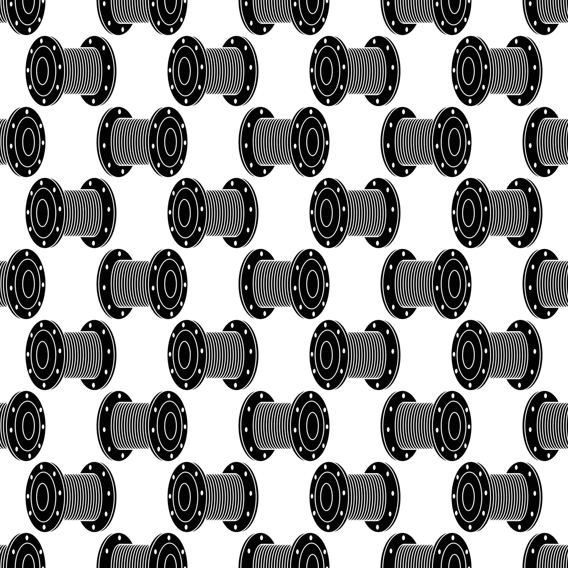 Cable coil pattern seamless vector 15880585 Vector Art at Vecteezy