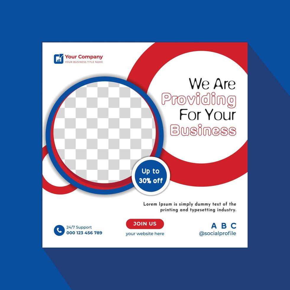 Business marketing social media post template design.  Usable for social media, story, and web internet ads. for a personal profile, artist, trainer, motivator, coach, model, ads, and business. vector