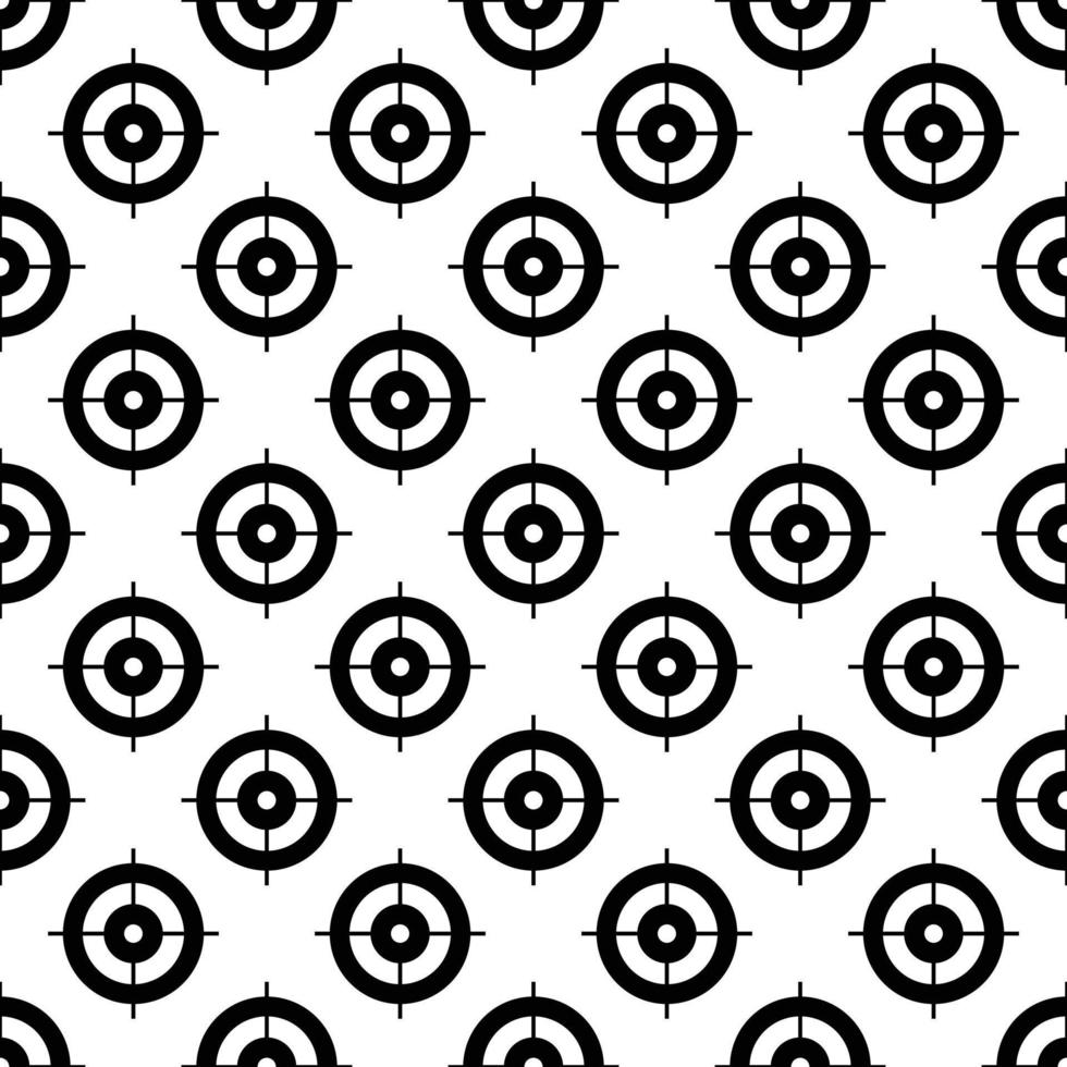 Target aim pattern seamless vector